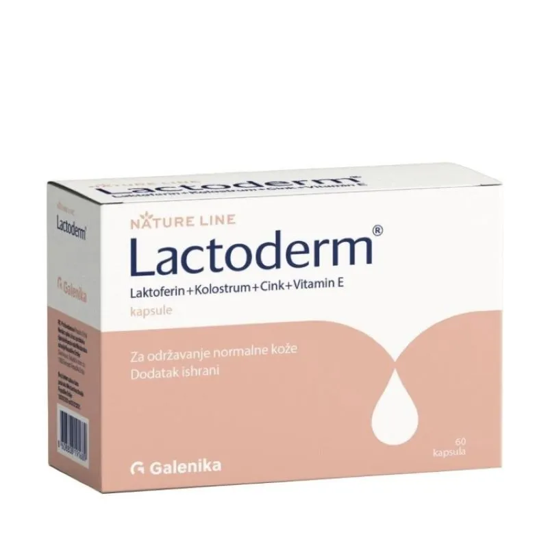 Lactoderm kapsule, za kožu bez akni