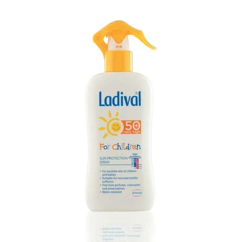 Ladival vodootporan dečiji sprej za sunčanje SPF 50+ 200ml