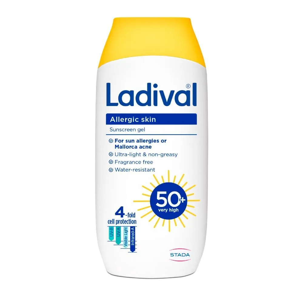 Ladival za kožu sklonu alergijama na sunce SPF 50+ 200 ml