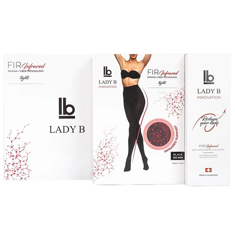 Lady B FIR Set Crne hulahopke i krema L/XL