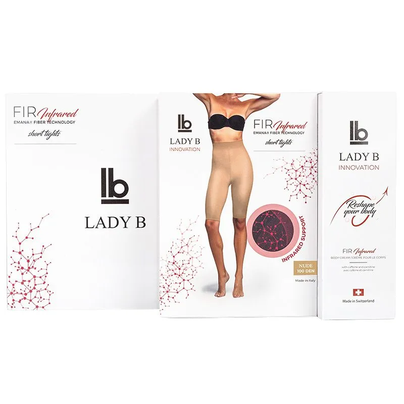 Lady B FIR Set Nude šorts i krema S/M