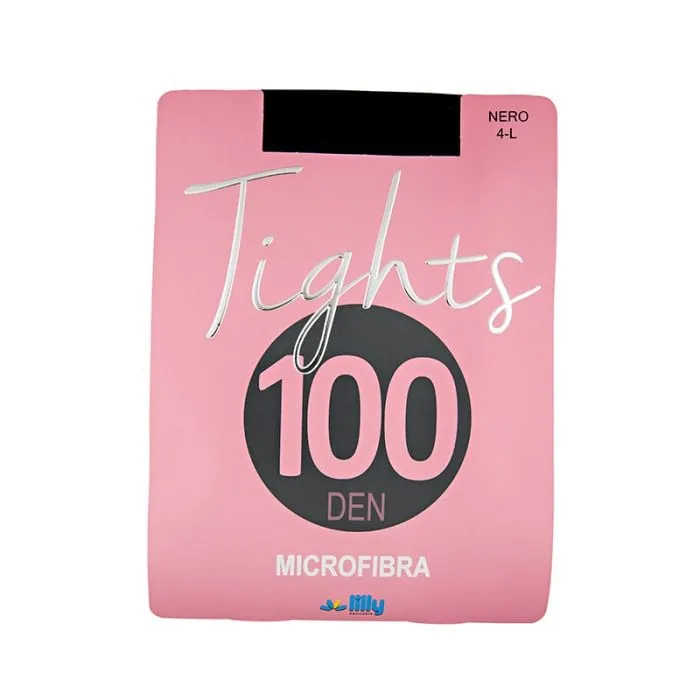 Lilly čarape 100 Den Nero 4