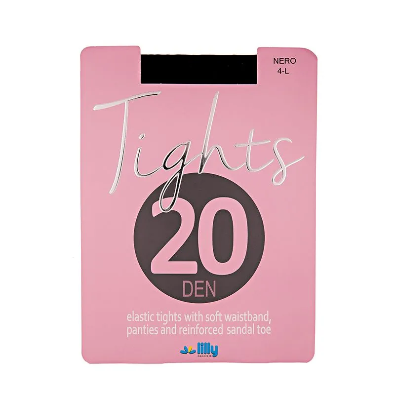 Lilly čarape 20 Den Nero 4