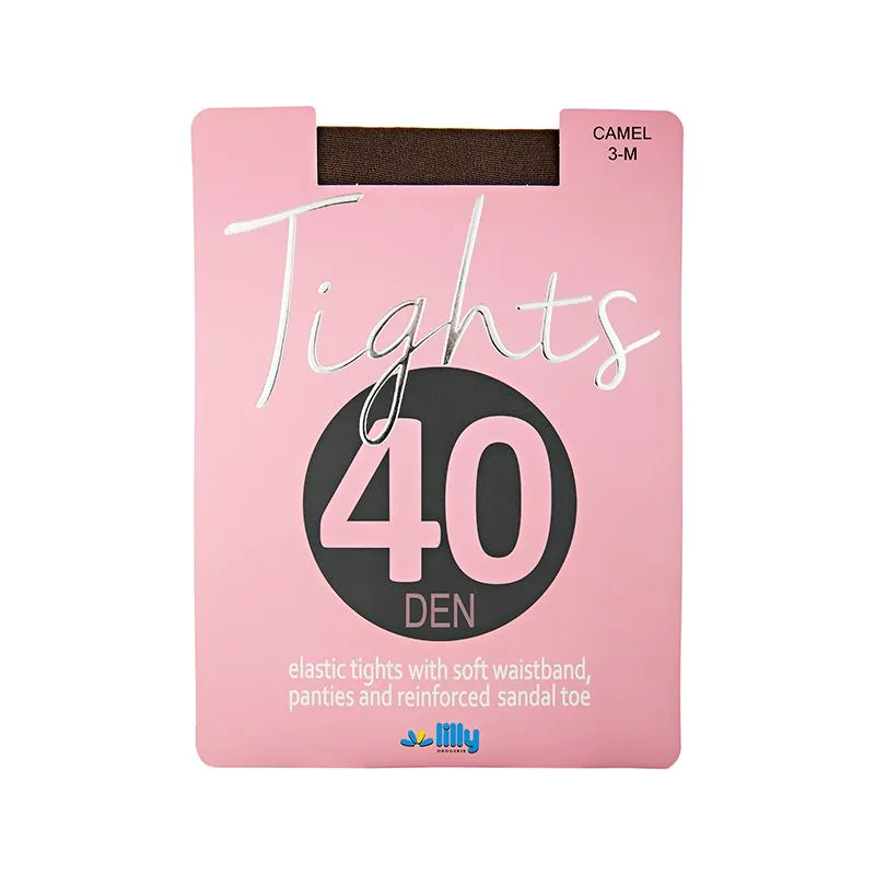Lilly čarape 40 Den Camel 3