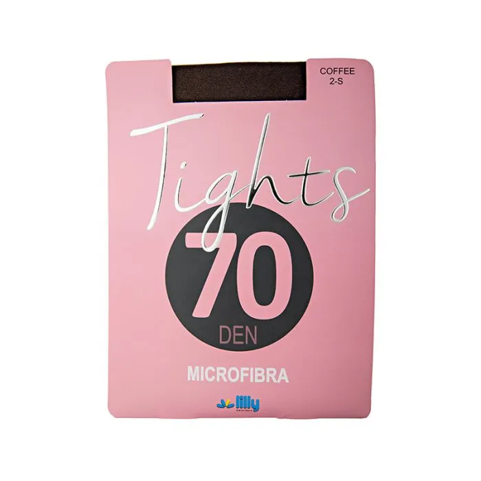 Lilly čarape 70 Den Coffee 2