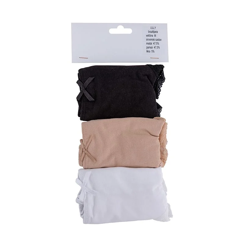 Lilly basic set gaćica classic 3 boje 3 kom L