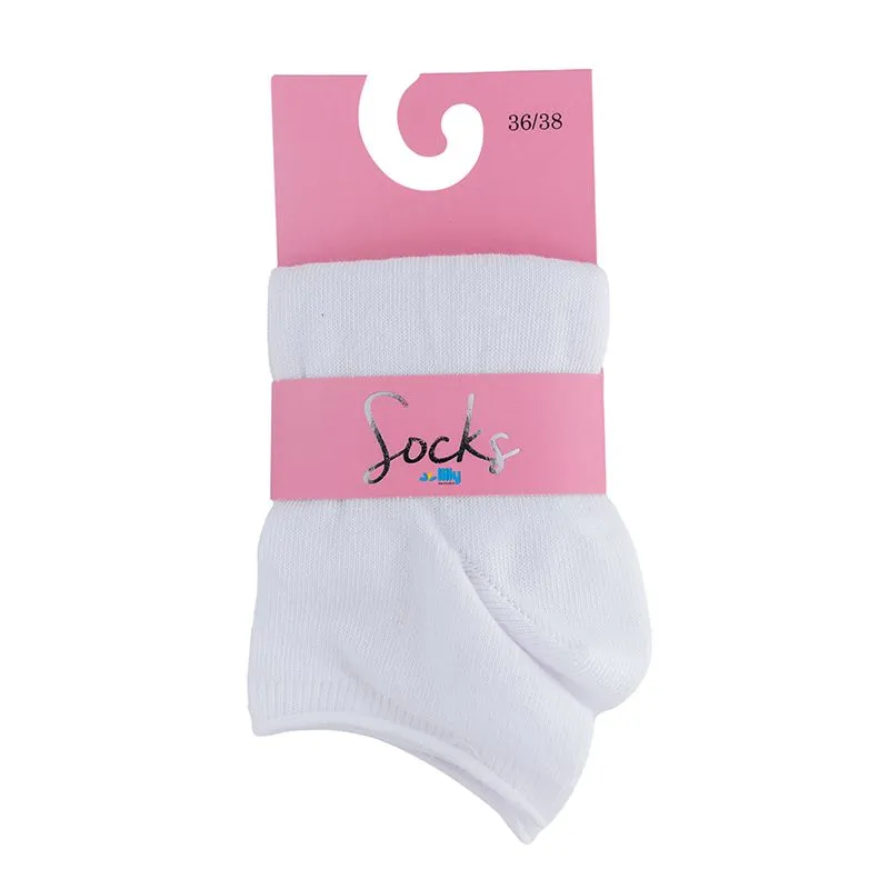 Lilly Trendy čarape Bianco 36-38 bele sokne