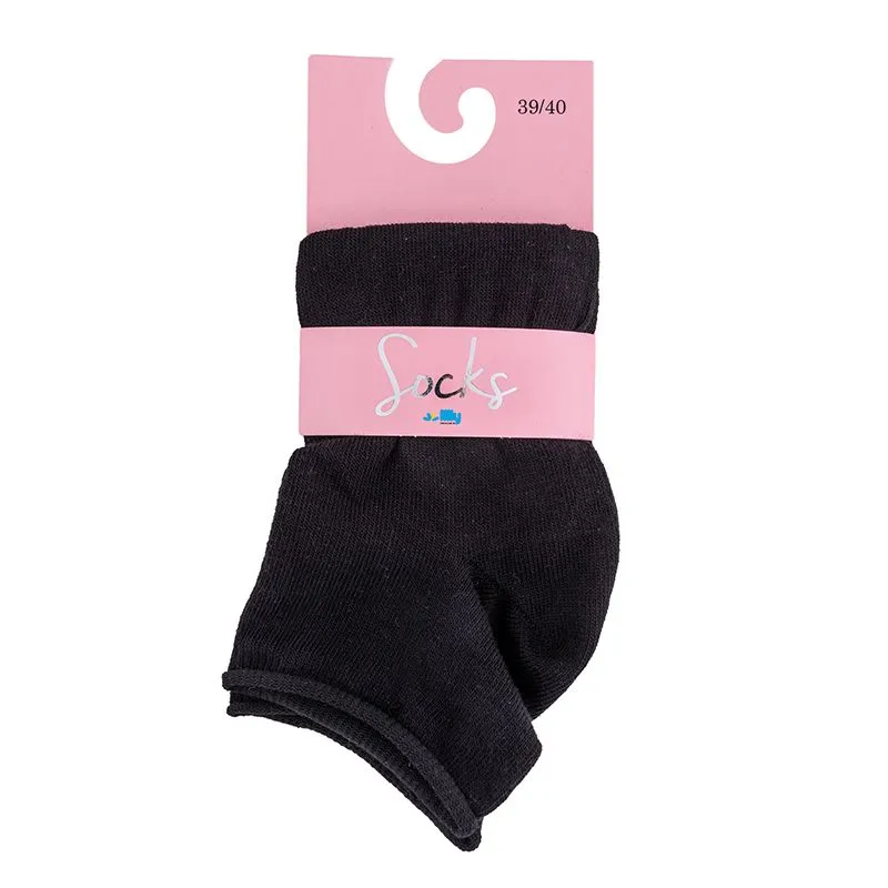 Lilly Trendy čarape Nero 39-40 crne sokne