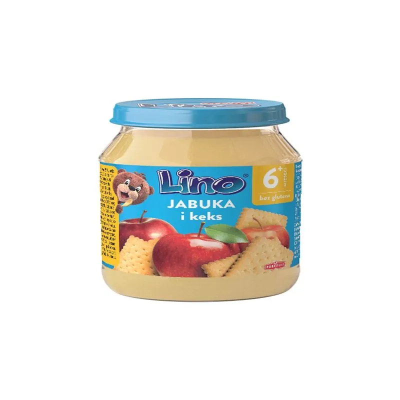 Lino žitna kašica jabuka i keks, bez glutena 190g