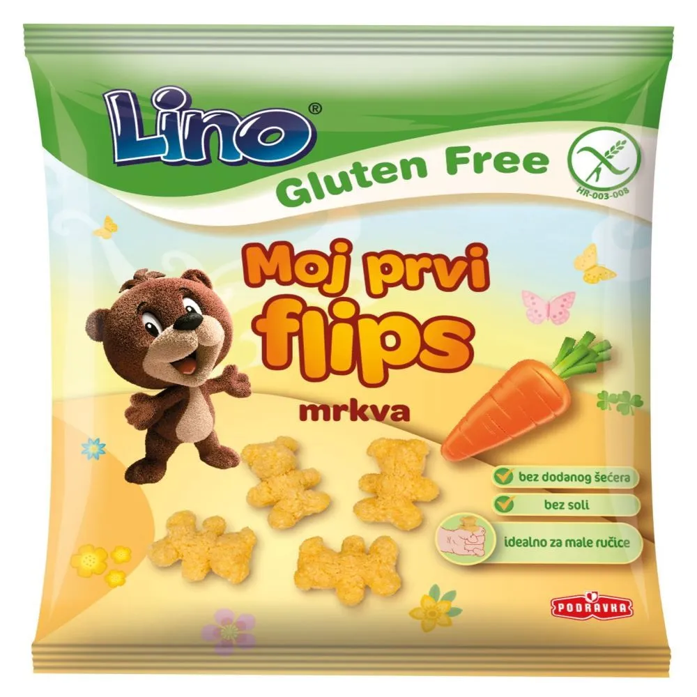 Lino moj prvi flips šargarepa 35g