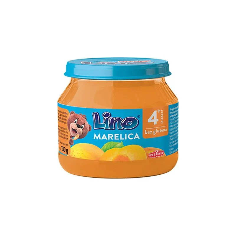 Lino voćna kašica kajsija 130g