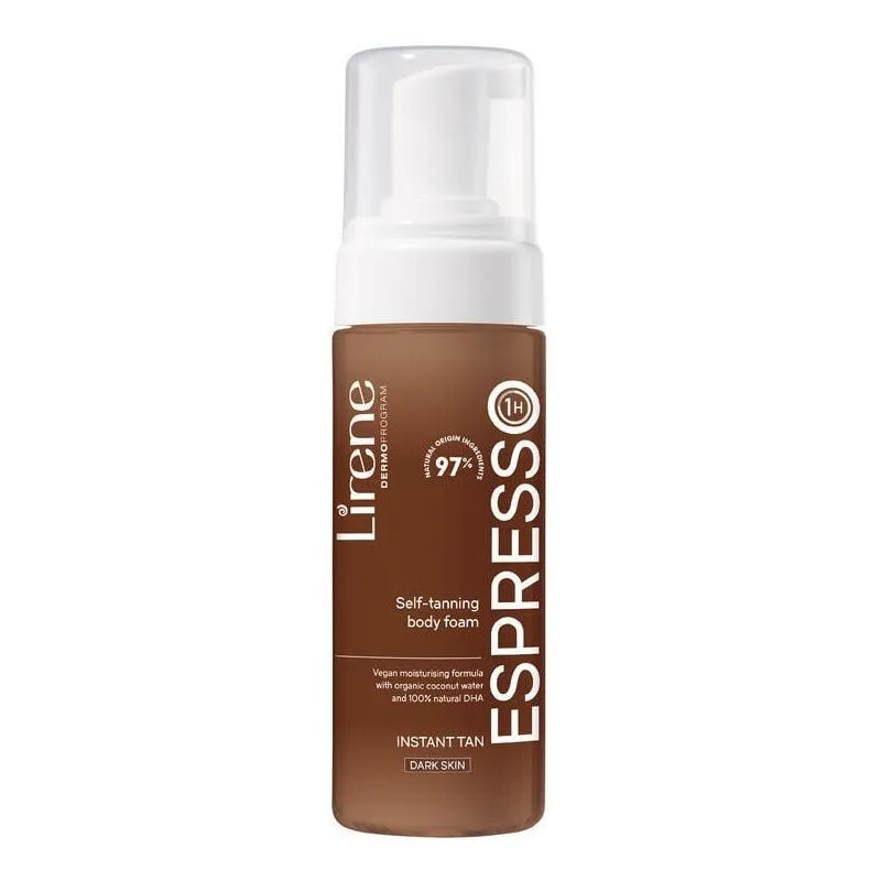 Lirene Espresso pena za samopotamljivanje tamne kože 150ml