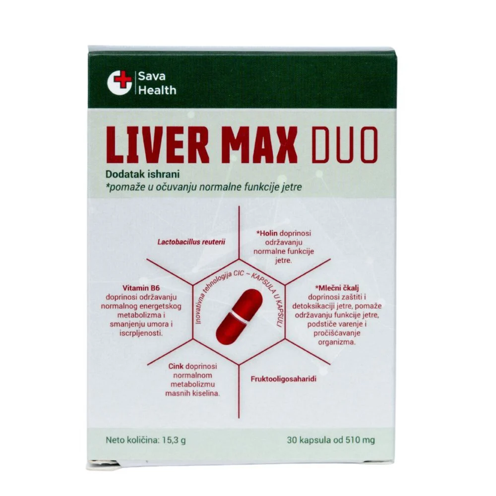 Liver Max Duo kapsule 30kom