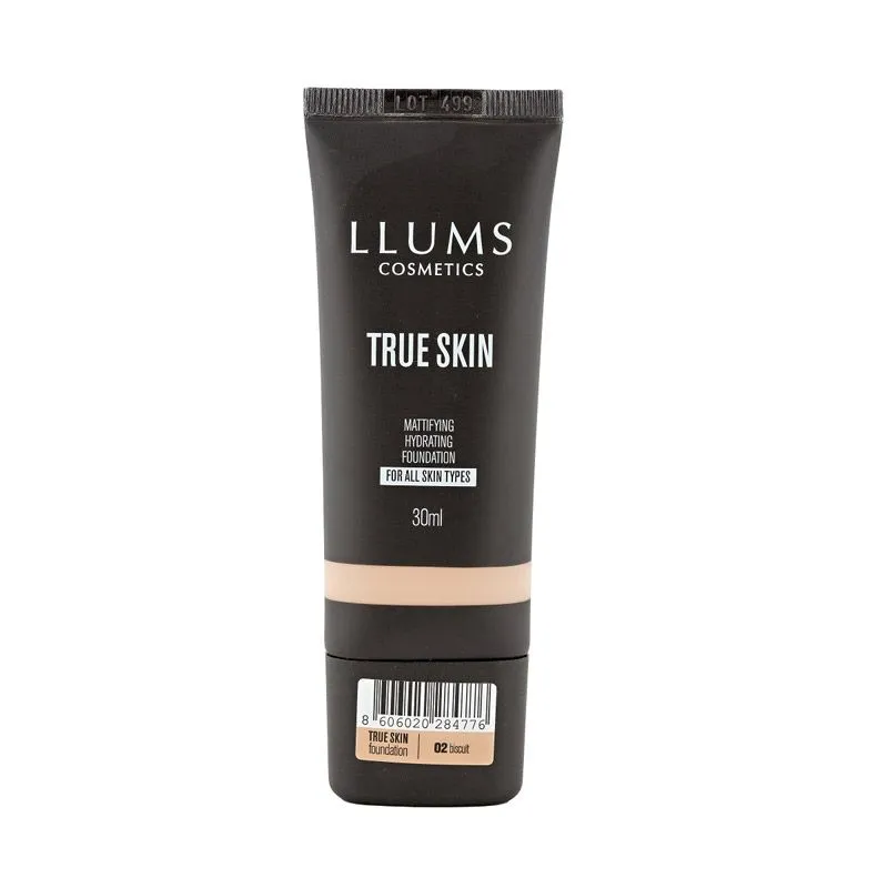Llums true skin biscuit puder za lice