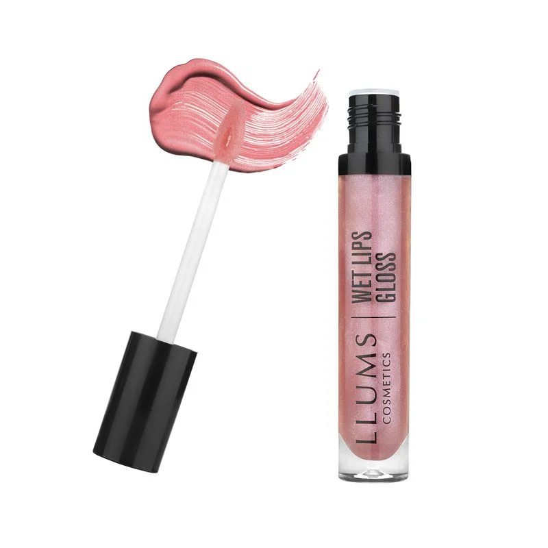 Llums Wet lips sjaj za usne sparkly nude 11