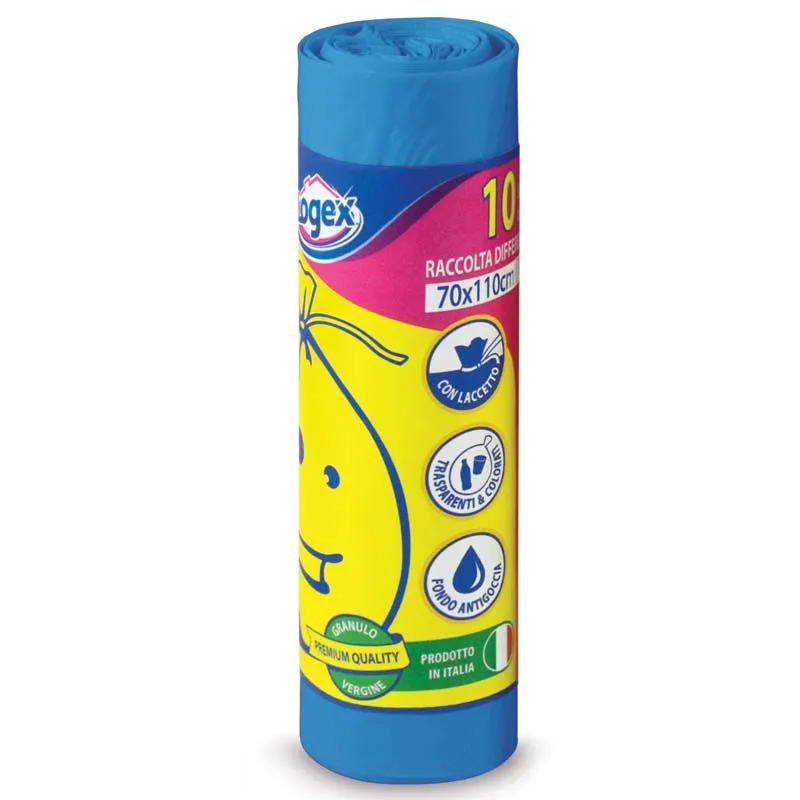 Logex 10 plavih kesa za smeće, 70x110cm - 110l