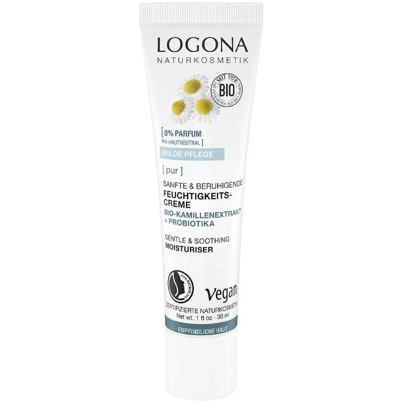 Logona Pur umirujuća krema kamilica 30ml