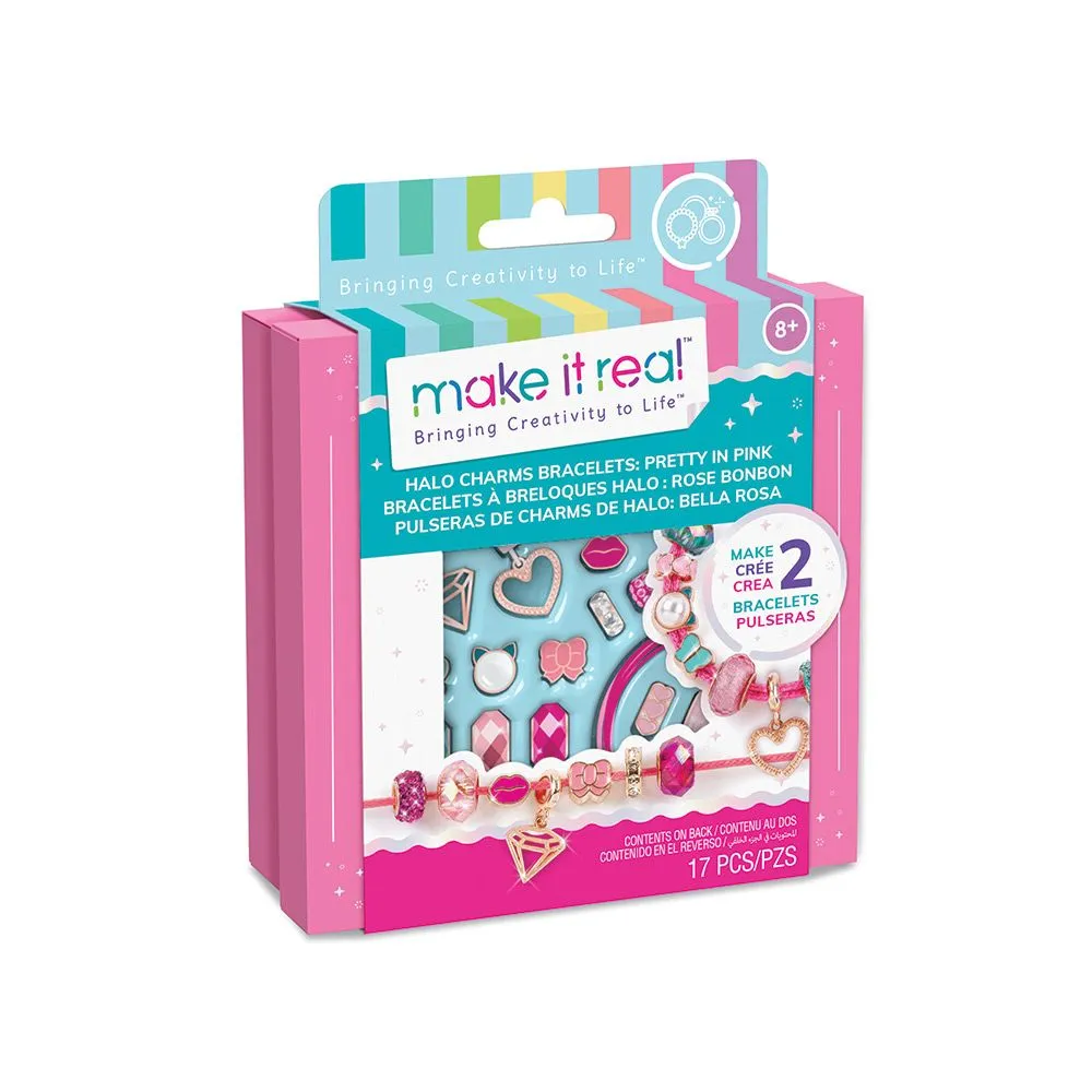 Make it real Halo Charms Pretty in pink set za pravljenje narukvica