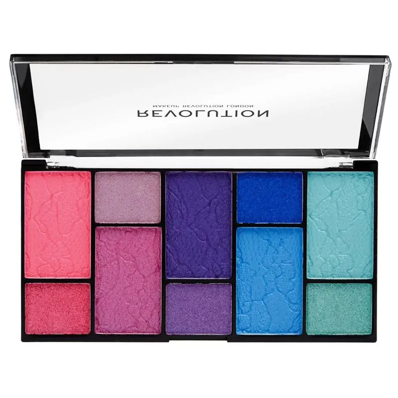 Makeup Revolution Reloaded Dimension Vivid Passion paleta senki i pigmenata