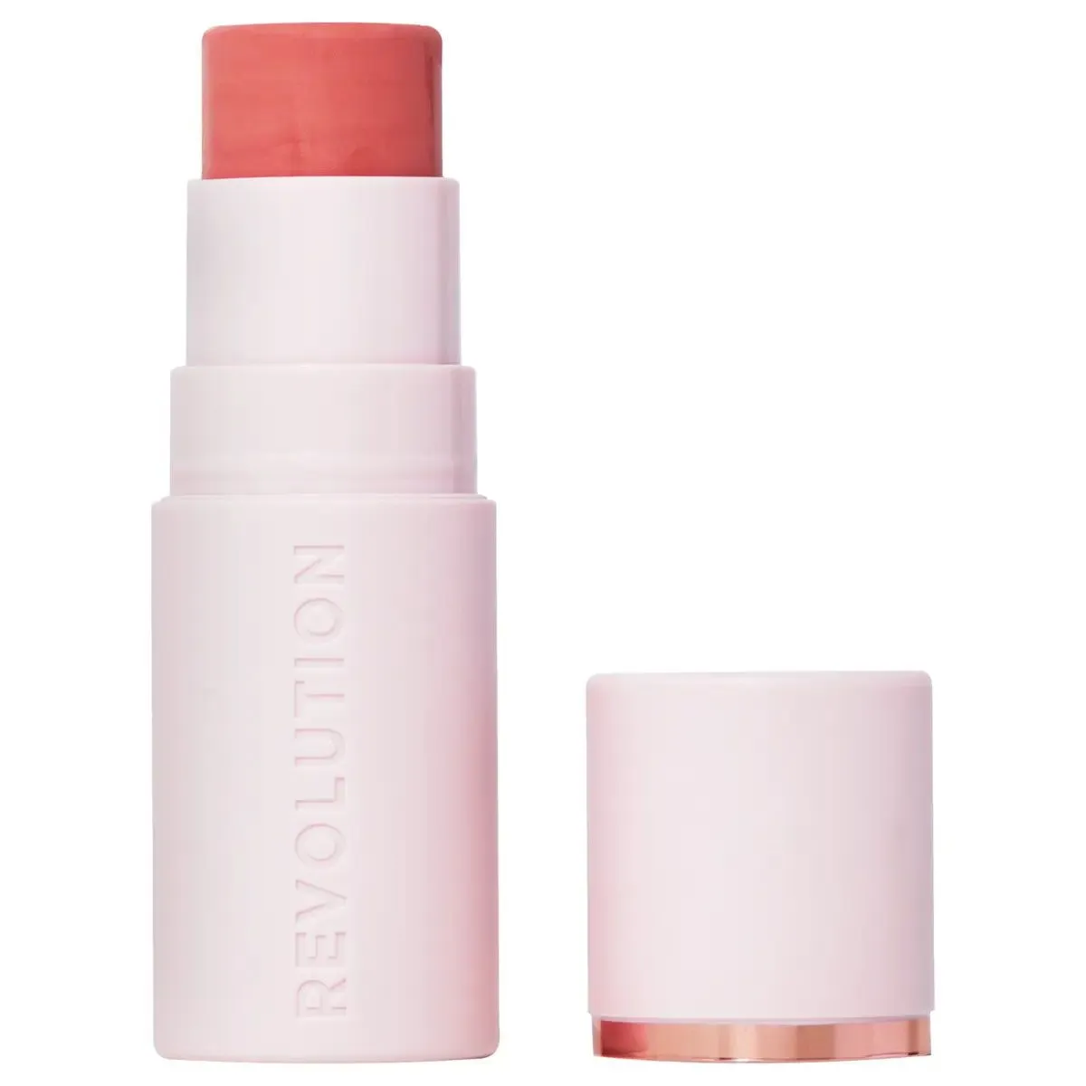 Makeup Revolution slik blush rumenilo u stiku peachy pink 4,5g