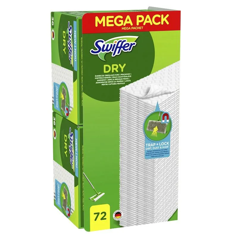 Maramice Swiffer za suvo čišćenje, 72kom