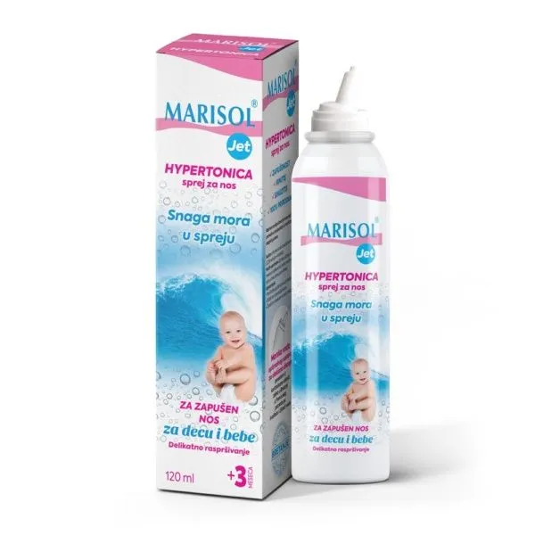 Marisol Jet Hypertonica sprej rastvor za nos, 120ml MS