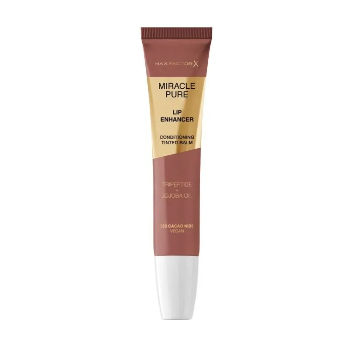 Max Factor Miracle Pure lip enhancer 20 Cacao nibs, balzam za usne, 12ml