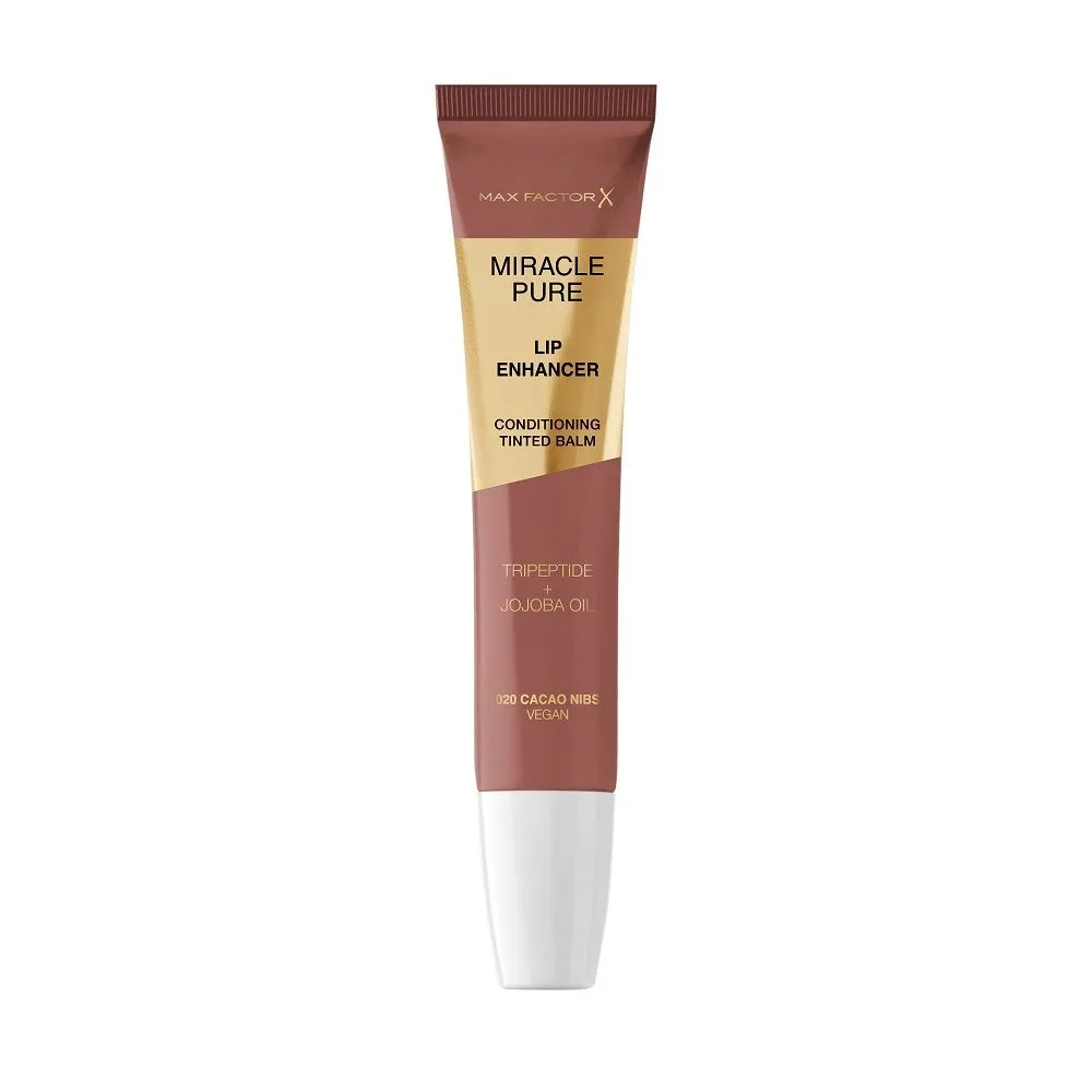 Max Factor Miracle Pure lip enhancer 20 Cacao nibs, balzam za usne, 12ml