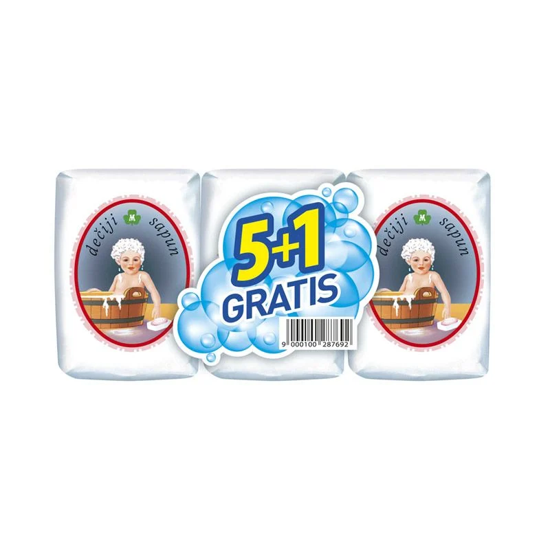 Merima dečiji sapun 5+1 pakovanje