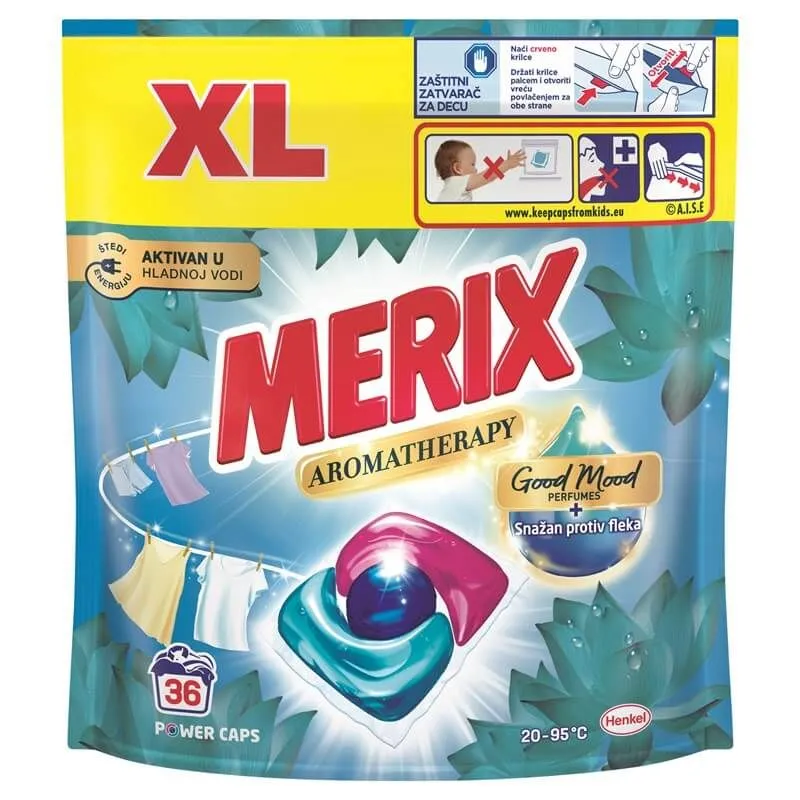 Merix lotus kapsule za pranje veša 36 pranja