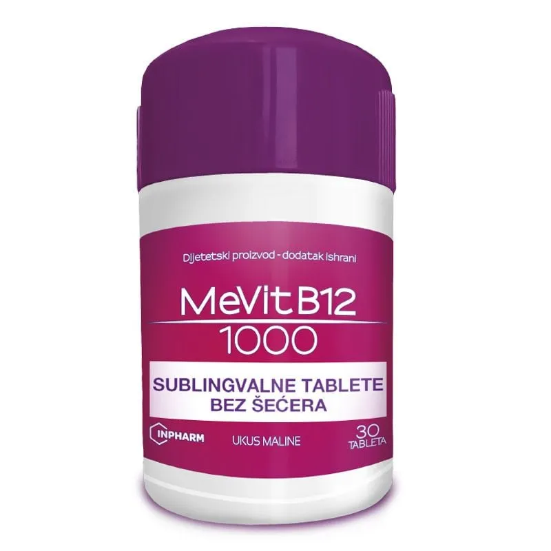 Mevit B12 1000mcg 30 tableta