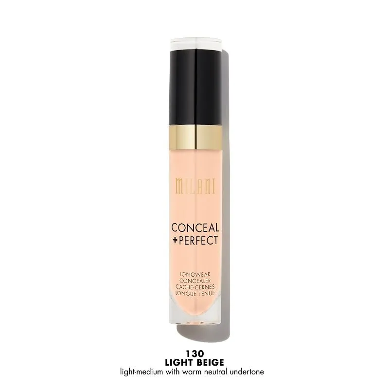 Milani conceal + perfect konsiler 130 light beige