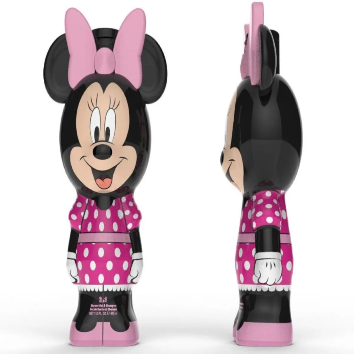 Minnie mouse gel za tuširanje i šampon za kosu, 2u1, 2D, 400ml