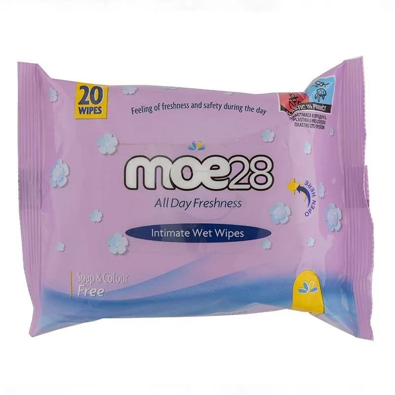 Moe28 intimne vlažne maramice 20/1