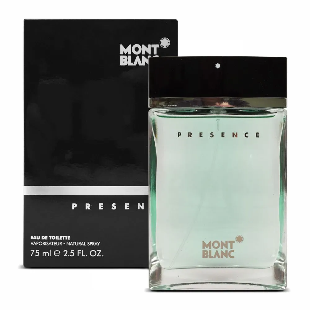 Mont blanc presence men edt 75ml