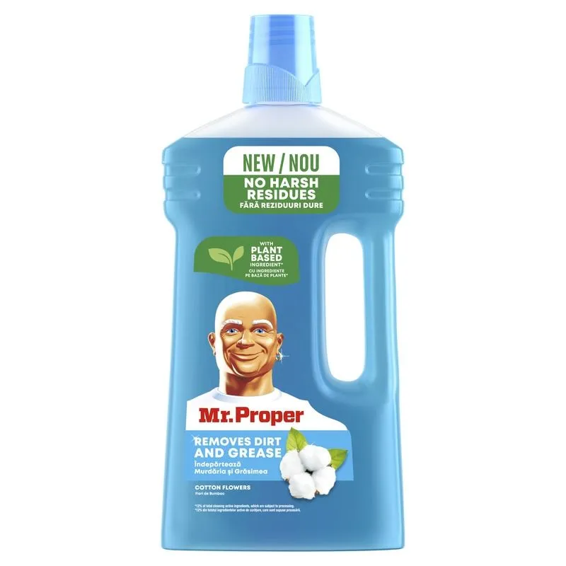 Mr. Proper Cotton Flowers - univerzalno višenamensko sredstvo za čišćenje, 1l