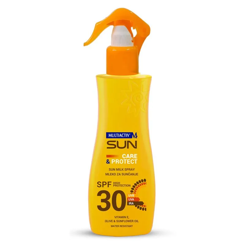 Multiactiv Care&Protect mleko za sunčanje u spreju SPF 30 200ml