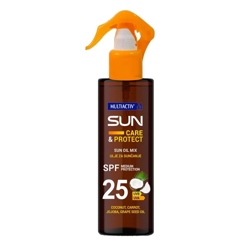 Multiactiv Care&Protect Ulje za sunčanje u speju SPF 25 200ml