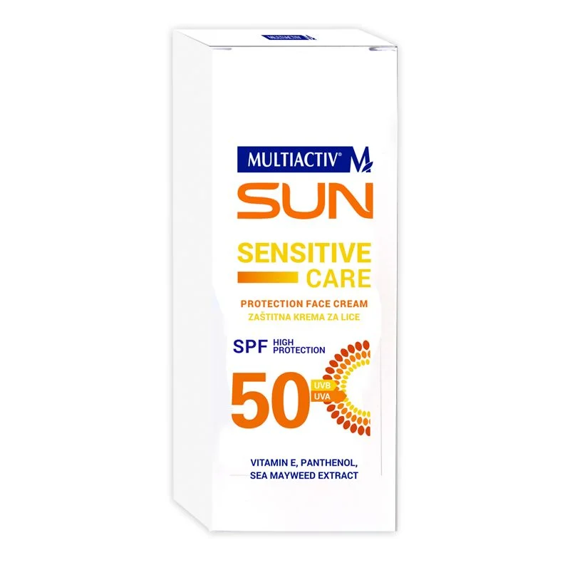 MULTIACTIV Sensitive krema za lice SPF 50 50 ml