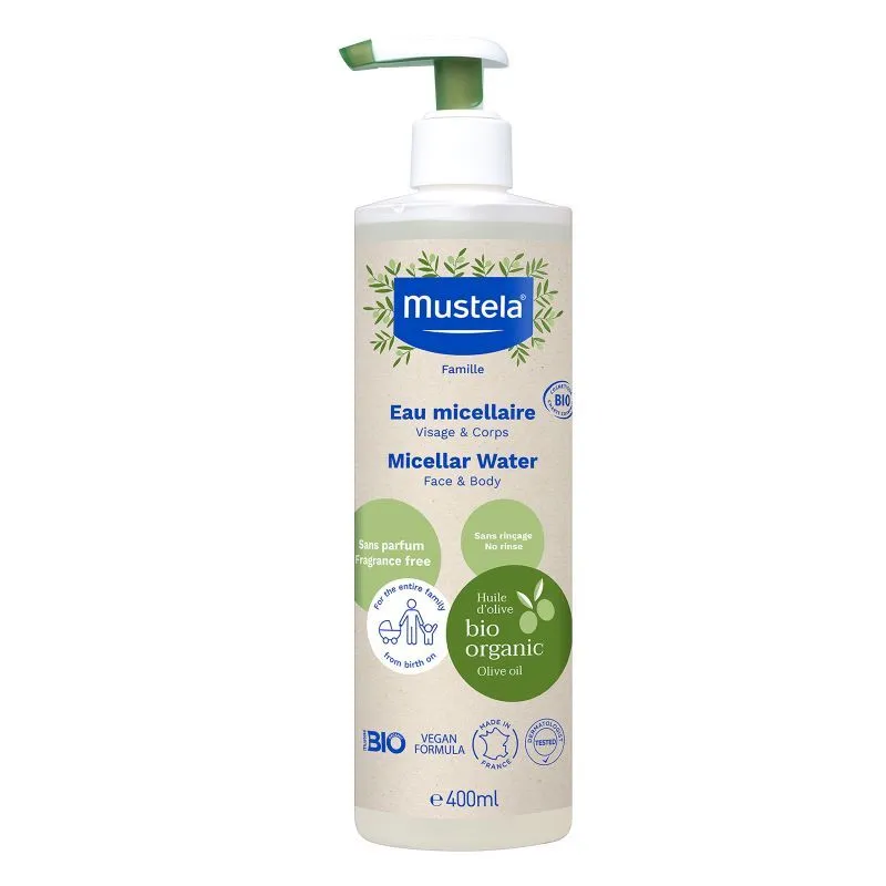 Mustela BioOrganic Micelarna voda  400ml