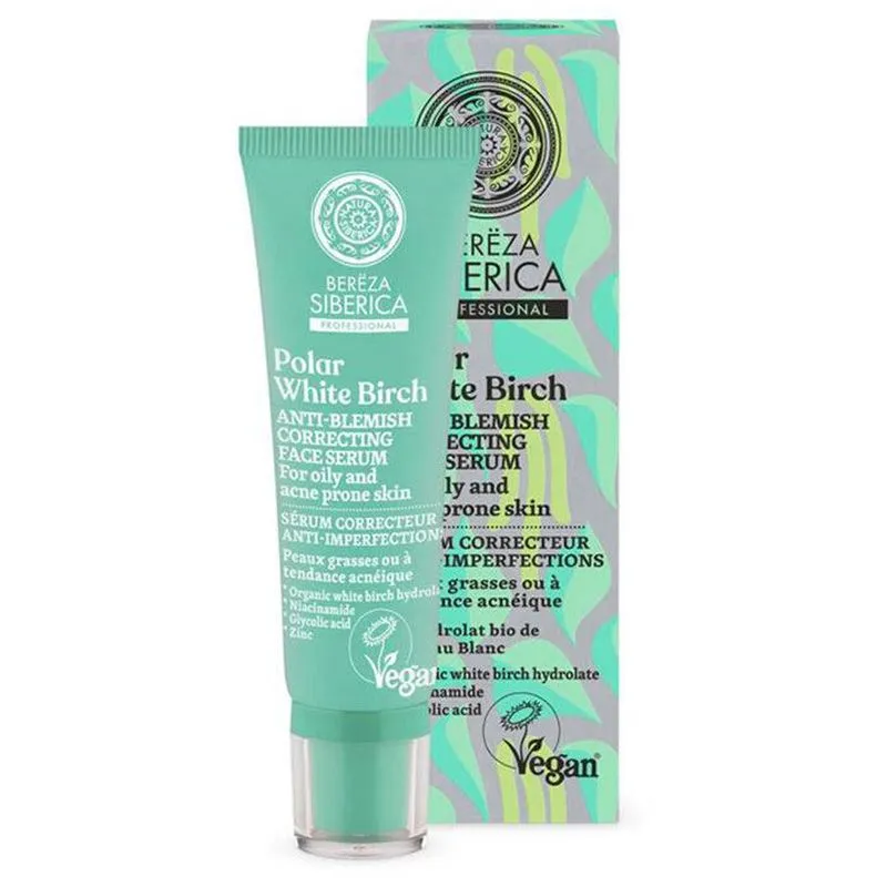 Natura Siberica Bereza Siberica serum za masnu kožu 30 ml