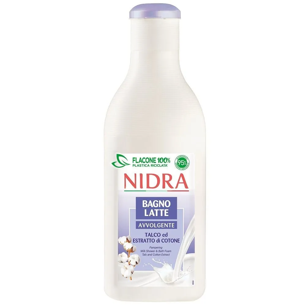 Nidra mlečna kupka sa ekstraktom pamuka 750ml