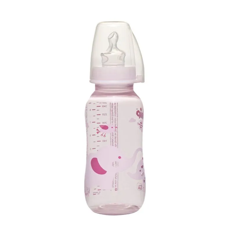 Nip flašica Trendy girl 0-6  meseci 250ml 1 komad
