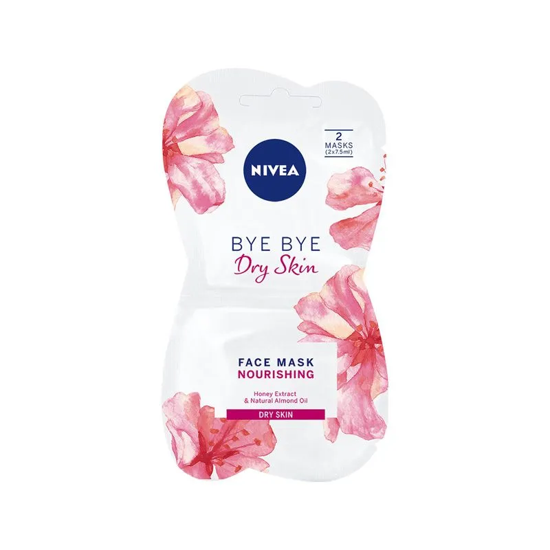 Nivea Bye bye dry skin hranjiva maska za suvu kožu 2X7.5ml