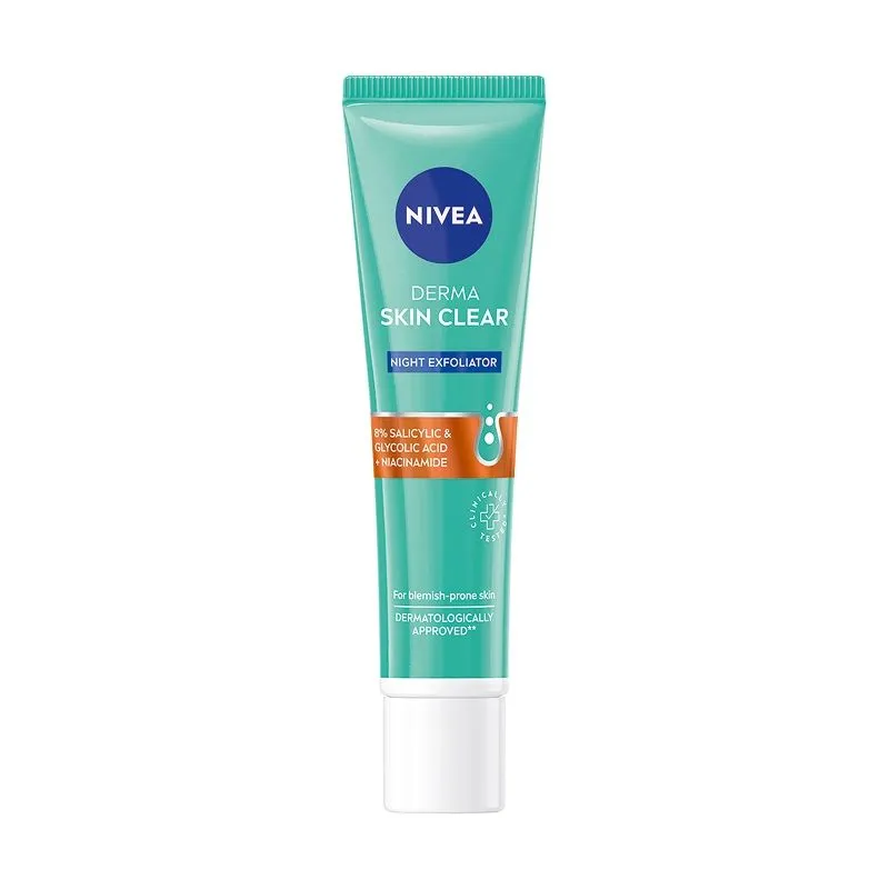 Nivea Derma Skin Clear noćni eksfolijant 40ml