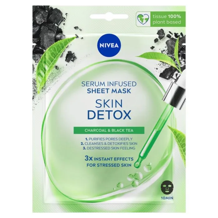 Nivea detox maska sa dodatkom seruma, 1 kom