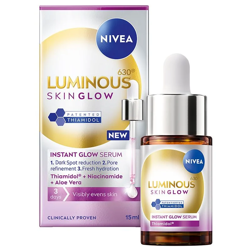 Nivea Luminous630® Skin-Glow serum za ujednačen sjaj kože, 15ml