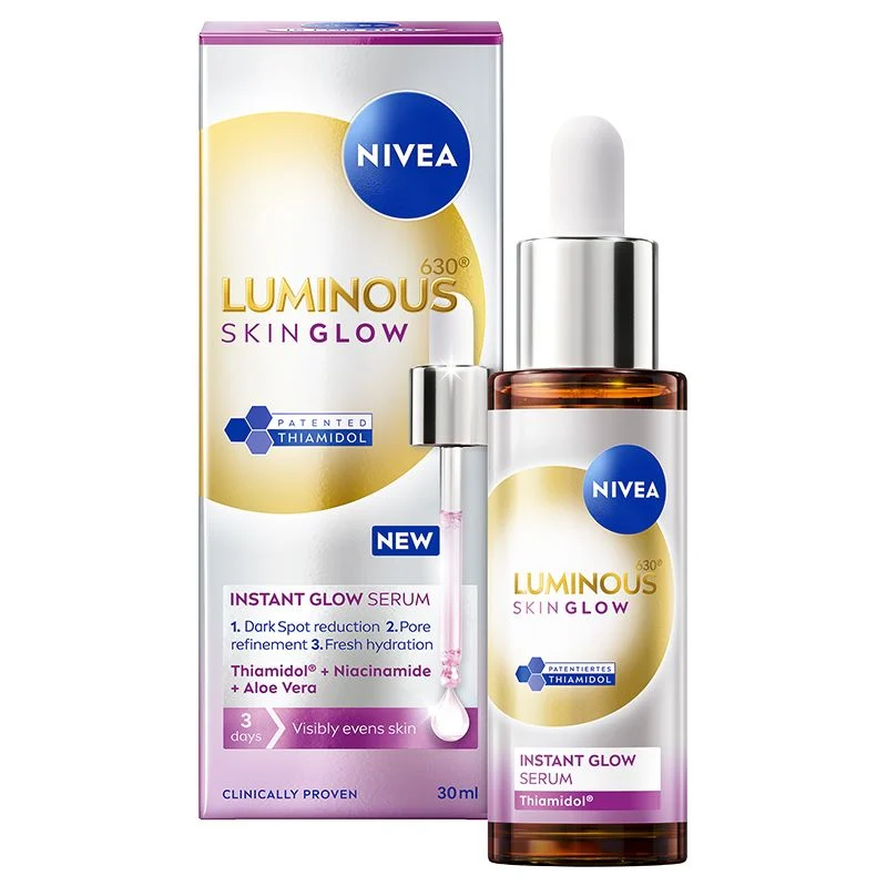 Nivea Luminous630® Skin-Glow serum za ujednačen sjaj kože, 30ml