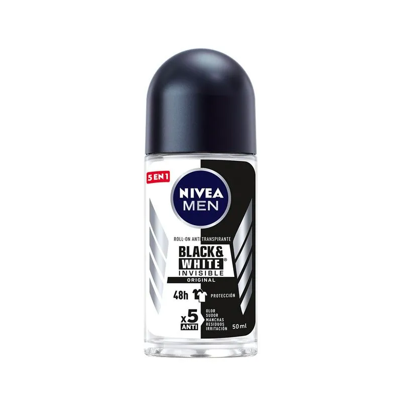 NIVEA MEN Black & White Invisible Original roll on 50ml