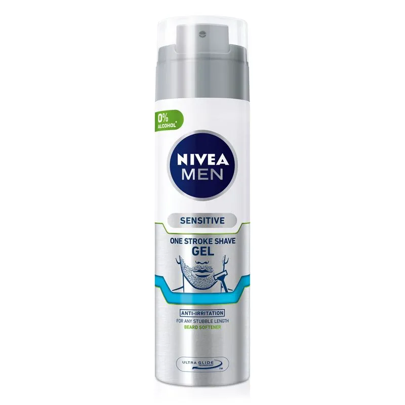 NIVEA MEN Sensitive 3-day beard gel za brijanje 200ml